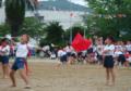 H25亀川小運動会1(応援団 赤)